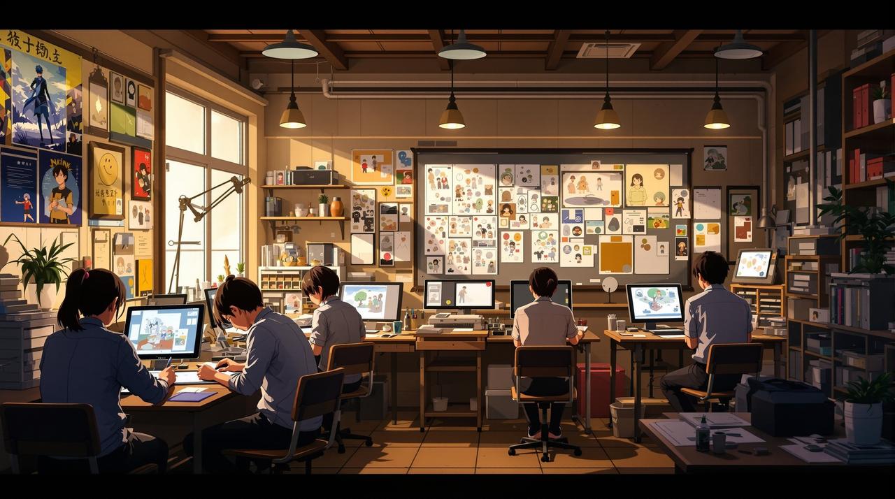 从零开始的动漫制作：揭秘日本动画制作流程 - 热门漫画资讯